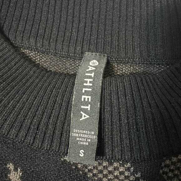 Athleta Extra Fine Merino Wool Blend Jacquard Sweater - Picture 9 of 12